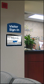 15 inch Wall Mount Touch Screen Kiosk